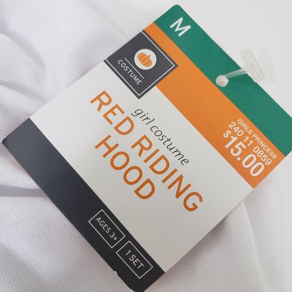 NWT Red Riding Hood Girl Costume Size Medium‎ 6/8 - Picture 4 of 6